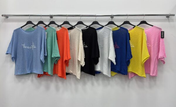 maglia cotone taglia unica