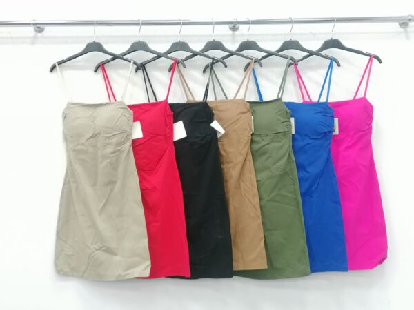 vestito lungo elastico