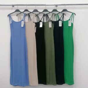 vestito lungo elastico