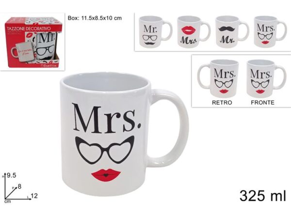 tazza con disegno