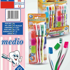 Set 3 spazzolini
