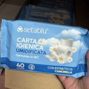 Carta igienica umidificata